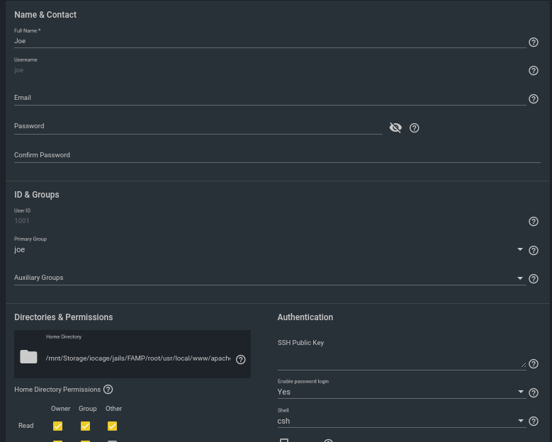 Install Apache In Freenas Jail Host