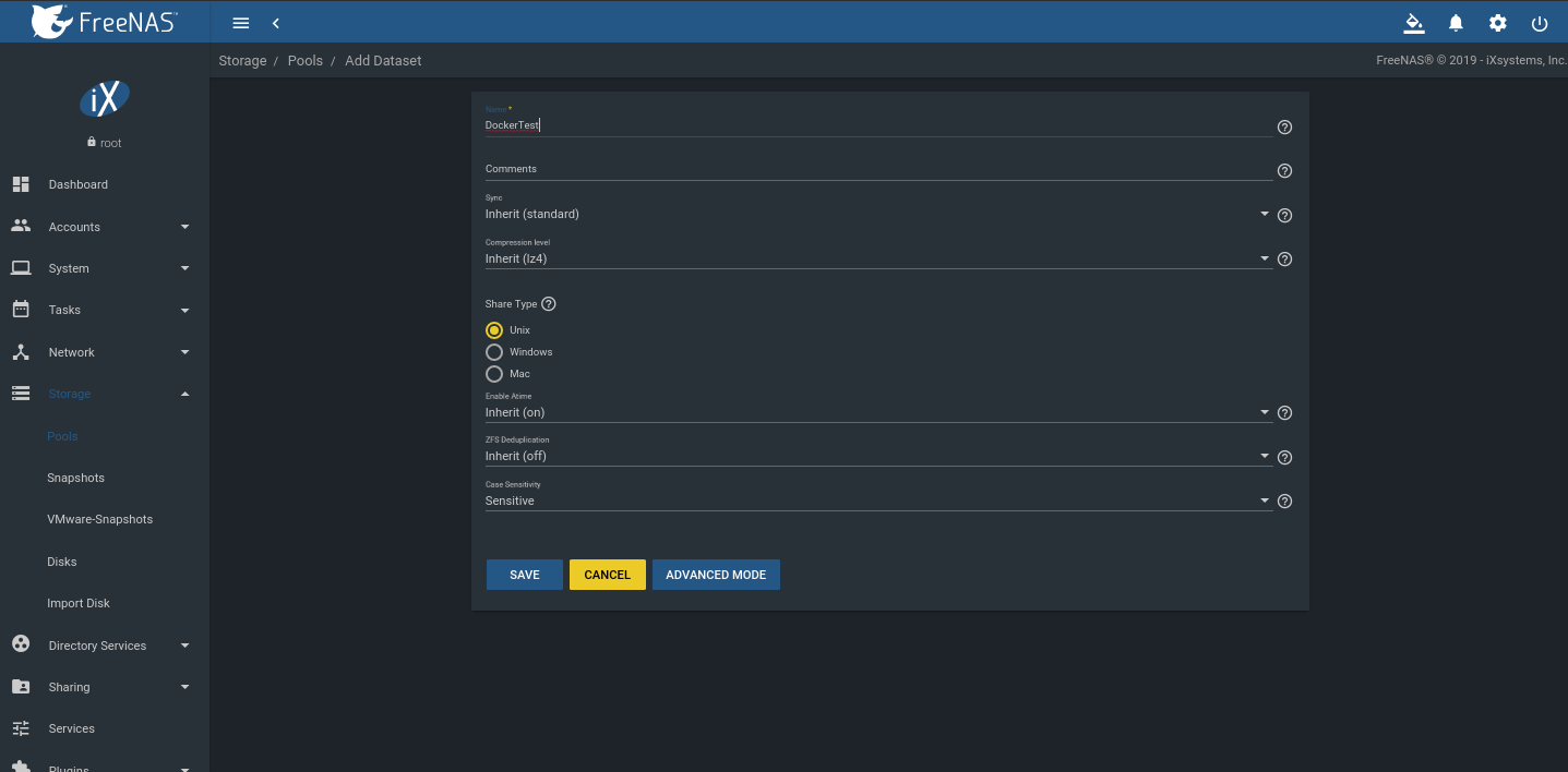 Mount a TrueNAS or FreeNAS Share to a Docker Host
